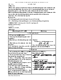 Giáo án đề cương tự chọn Đại số 9 -Chủ đề nâng cao - năm học 2012-20013