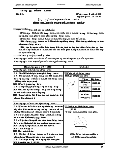 Giáo án Hình học 9 - Mai Thị Xuân