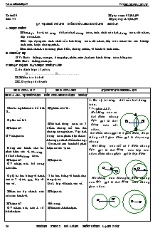 Giáo án Hình học lớp 9 - Phạm Quang Lưu