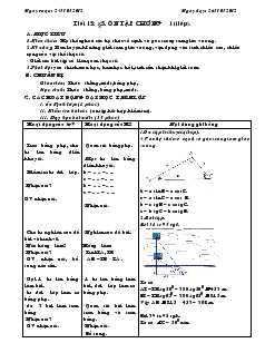 Giáo án Hình học lớp 9 - Tiết 15: Ôn tập chương 1 (tiếp)