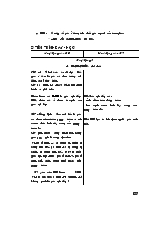 Giáo án Hình học lớp 9 - Tiết 40, 41