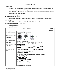 Giáo án Hình học lớp 9 - Tiết 53: Luyện tập