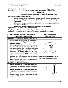 Giáo án Hình học lớp 9 - Tiêt 58 đến tiết 70