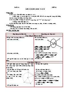 Giáo án Hình học lớp 9 - Tuần 21 - Tiết 39, 40