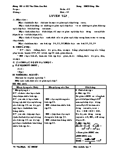 Giáo án Hình học lớp 9 - Tuần 25, 26 - Trường THCS Đồng Khê