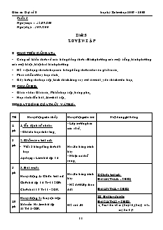 Giáo án môn Đại số 8 - Tiết 5, 6