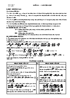 Giáo án môn Đại số 9 - Tiết 11: Luyện tập