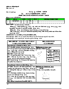 Giáo án môn Hình học 9 - Chương II: Đường tròn