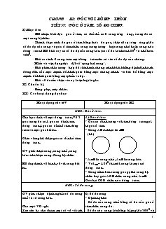 Giáo án môn Hình học 9, kỳ II