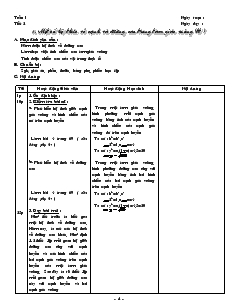 Giáo án môn Hình học khối 9 - Tiết 2: Một số hệ thức về cạnh và đường cao trong tam giác vuông