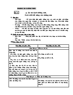 Giáo án môn Hình học lớp 9 - Tiết 16 đến tiết 22