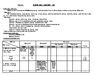 Giáo án môn Hình học lớp 9 - Tiết 56: Kiểm tra chương III