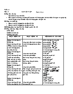 Giáo án môn Hình học lớp 9 - Tiết 7: Luyện tập