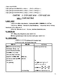 Giáo án Hình học khối 9 năm 2008