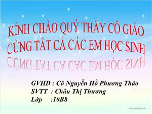 Bài giảng Bài 2: Giá trị lượng giác của một cung (tiết 1)