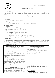 Bài giảng Số gần đúng (tiếp theo)