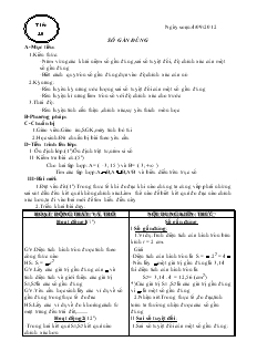 Bài giảng Số gần đúng (tiết 1)