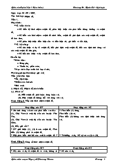 Bài giảng Tiết 1: Mệnh đề (tiết 4)