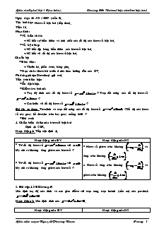 Bài giảng Tiết 16: Hàm số bậc hai (tiếp theo)