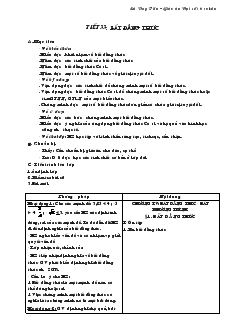 Bài giảng Tiết 33: Bất đẳng thức (Tiết 1)