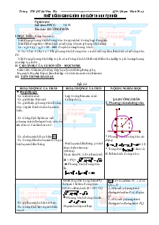 Bài giảng Tiết 34, 35: Đường tròn (tiếp)