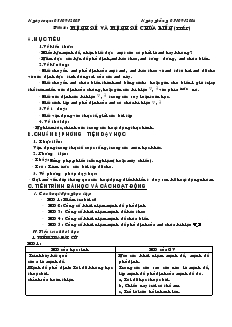 Giáo án Đại số 10 nâng cao - Tiết 2: Mệnh Đề Và Mệnh Đề Chứa Biến (tiếp)