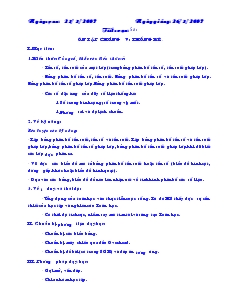 Giáo án Đại số lớp 10 cơ bản - Tiết 52: Ôn tập chương V: thống kê