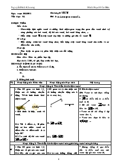 Giáo án Hình Học 10 Cơ Bản - Nguyễn Đình Khương