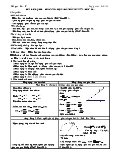 Giáo án Hình học lớp 10 - Tiết 16, 17: Giá trị lượng giác của một góc bất kì từ o0 đến 1800