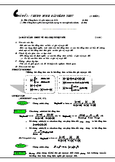 Giáo Án Tự Chọn: Chứng Minh Bất Đẳng Thức - Bùi Ngọc Thắng