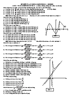 Giáo án Đề kiểm tra 45 chương I giải tích 12a