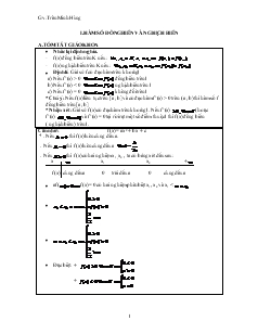 Giáo án lớp 12 môn Đại số - Bài 1: Hàm số đồng biến và nghịch biến