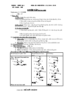 Giáo án môn Toán lớp 12 - Luyện Tập .logarit