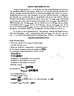 Đề tài Dùng các phương pháp tọa độ để giải bài toán hình học không gian
