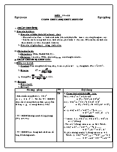 Giáo án lớp 12 môn Đại số - Tiết 79, 80: Công thức nhị thức Niutơn