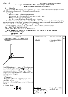 Giáo án lớp 12 môn Hình học - Bài 1: Hệ toạ độ trong không gian (tiết 4)