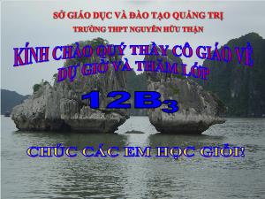 Giáo án lớp 12 môn Hình học - Ôn tập chương I (tiếp)