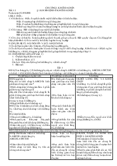 Giáo án lớp 12 môn Hình học - Tiết 1, 2 - Bài 1: Khái niệm về khối đa diện (tiết 1)