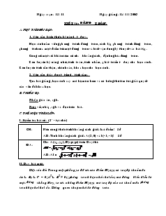 Giáo án lớp 12 môn Hình học - Tiết 16: Đường tròn