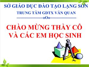 Giáo án lớp 12 môn Hình học - Tiết 25 - Bài 2: Mặt cầu (bài 2)