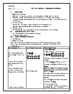 Giáo án lớp 12 môn Hình học - Tiết 30: Bài tập: Phương trình mặt phẳng