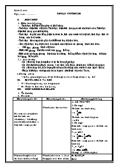 Giáo án lớp 12 môn Hình học - Tiết 42, 43: Ôn tập cuối năm