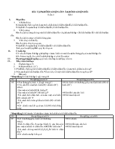 Giáo án lớp 12 môn Hình học - Tuần 5 - Tiết 5: Bài tập khôí đa diện lồi và khối đa diện đều