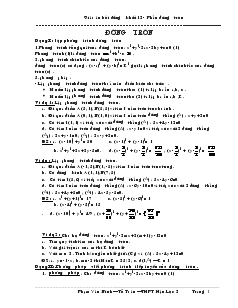 Giáo án lớp 12 môn Toán - Đường tròn (tiếp)