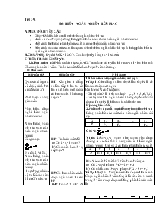 Giáo án môn Đại số lớp 11 - Tiết 39: Bài 6: Biến ngẫu nhiên rời rạc