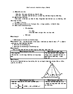 Giáo án lớp 12 môn Hình học - Thể tích của khối đa diện  (Tiết 1)