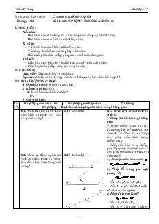 Giáo án lớp 12 môn Hình học - Tiết dạy: 02 - Bài 1: Khái niệm về khối đa diện