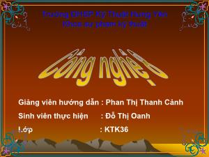 Bài giảng Công nghệ 8 bài 2: Hình chiếu