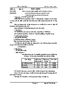 Bài giảng môn học Địa lý lớp 9 - Tiết 43 - Bài 37: Thực hành: Vẽ và phân tích biểu đồ về tình hình sản xuất của ngành thủy sản ở đồng bằng sông Cửu Long