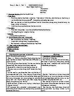 Bài giảng môn học Địa lý lớp 9 - Tuần 1 - Bài 1: Tiết 1: Cộng đồng các dân tộc Việt Nam (Tiếp)